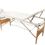 table de massage linxor 3 zones pliables
