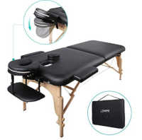 table de massage en bois